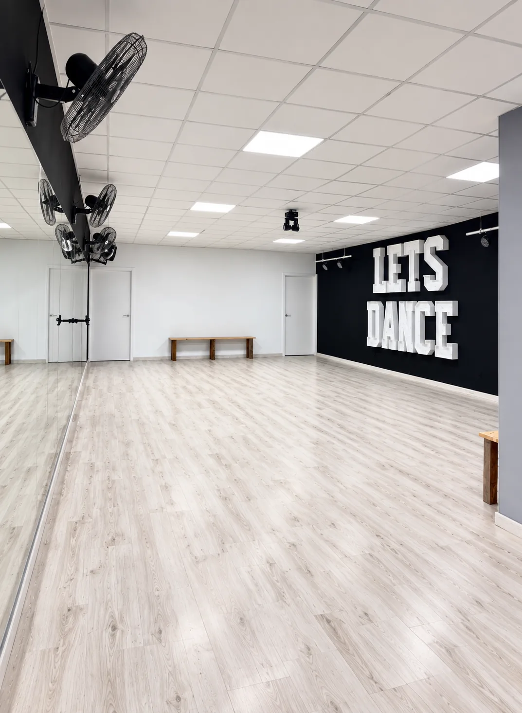 Sala de baile de Let's Dance, disponible para alquiler